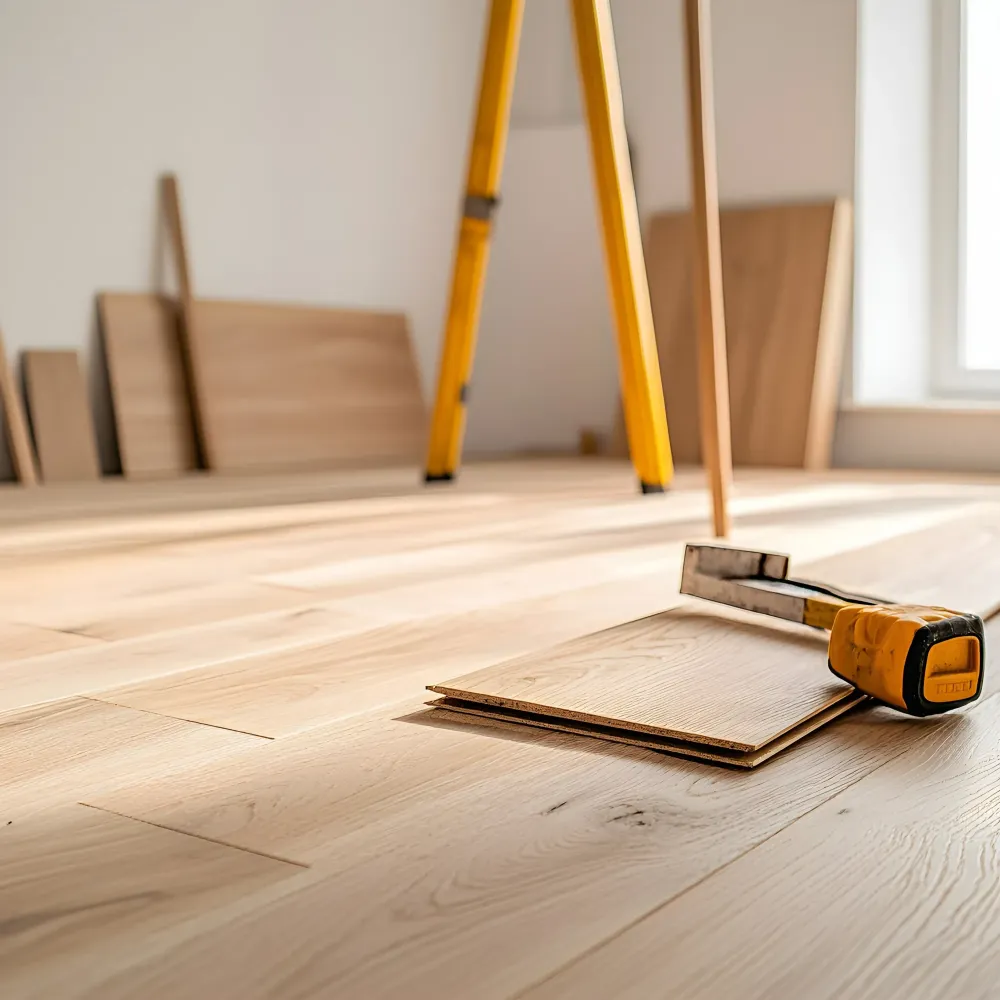 pose de parquet à Reignac